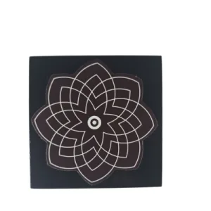 Manai - Rangoli Design 6 - Square - 5x5 Inch