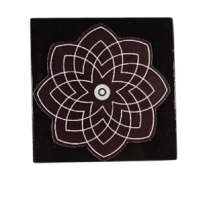 Manai â€“ Rangoli Design 5 â€“ Square â€“ 4Ã—4 Inch