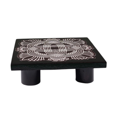 Manai � Rangoli Design 3 � Square � 4�4 Inch Manai � Rangoli Design 3 � Square � 4�4 Inch