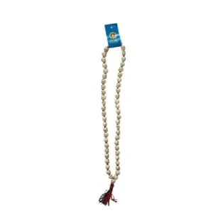 Mund-Skeleton Mala White Small 54 Beads â€“ 10 mm