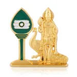Murugan with Vel - GP Enamel - 2.5 Inch_1