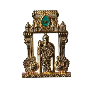 Murugar Temple - Zinc - 3 Inch - 50 Gms