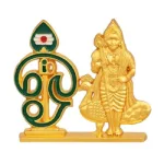 Om Vel With Murugar Idol - Single Base - Zinc - Enamel - GP - 2 Inch - 35 Gms_2