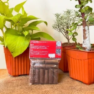 Organic Rose Dhoop Sticks from Cow Dug