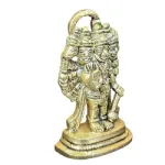Panchamuga Hanuman Standing - Brass AF - 2.5 Inch - 120 Gms_3