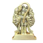 Panchamuga Hanuman Standing - Brass AF - 2.5 Inch - 120 Gms_4