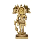 Panchamuga Hanuman Standing - Brass AF - 4.5 Inch - 385 Gms_4