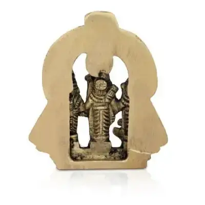 Ram Darbar Statue with Arch – 2.75 x 2.5 Inches | Antique Brass – (0.115 Kgs) Ram Darbar Statue with Arch – 2.75 x 2.5 Inches | Antique Brass – (0.115 Kgs)