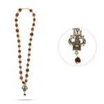 Rudraksha Mala With Trishul Locket_2