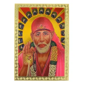 Saibaba Photo Fridge Magnet Saibaba Photo Fridge Magnet