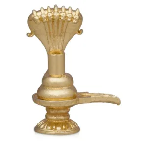 Shivling With Nag – Copper GP – 1.75 Inch – 30 Gms