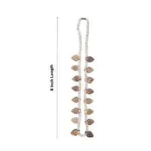 Tulasi Mala With 16 Leaf – 8 Inch