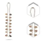 Tulasi Mala With 16 Leaf - 8 Inch_3