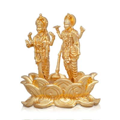 Vishnu Lakshmi Standing Kamal Base – Copper GP – 1.75 Inch – 45 Gms Vishnu Lakshmi Standing Kamal Base – Copper GP – 1.75 Inch – 45 Gms