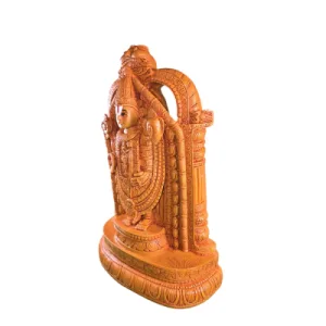 Wooden Balaji Statue