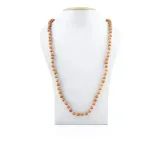 Wooden Beads Mala-Sandal Mala Knot - 8 mm_2