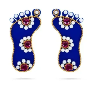 Acrylic Krishnar Padham-Padhuka 4 Inch