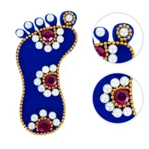 Acrylic Krishnar Padham-Padhuka 4 Inch