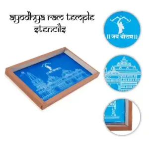 Ayodhya Ram Temple – Stencils – 11×7 Inch