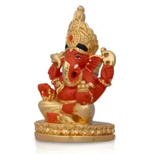 Ganesh Murti – 3 x 2 Inches | Ceramic Sculpture