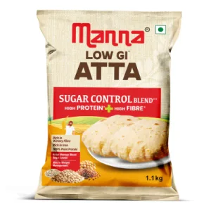 Manna Low GI Atta for Sugar Control 1kg