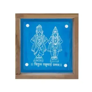 Panduranga Rukmini - Stencils - 5x5 Inch