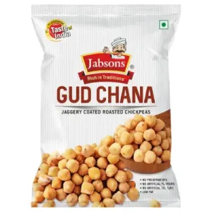 Jabsons Roasted Gud Chana 150 Gms Jabsons Roasted Gud Chana 150 Gms
