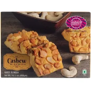 Karachi Bakery Cashew Biscuits 400 Gms Karachi Bakery Cashew Biscuits 400 Gms
