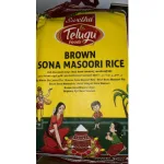 Telugu Foods Brown Sona Masoori Rice 10 Kgs_1 (2)