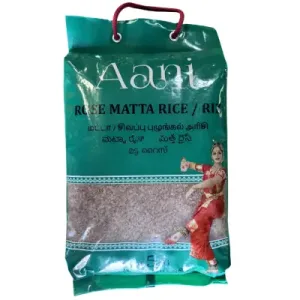 AANI ROSE MATTA RICE (BOILED) – 5Kgs AANI ROSE MATTA RICE (BOILED) - 5Kgs