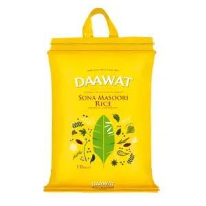 Daawat Sona Masoori Rice Yellow - 10 Kgs