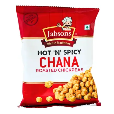 Jabsons Roasted Chana Hot And Spicy -140 Gms Jabsons Roasted Chana Hot And Spicy -140 Gms