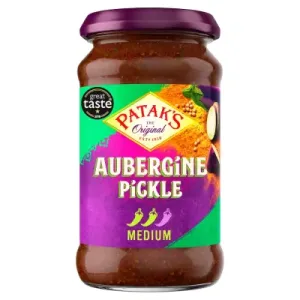 Patak’s Brinjal (Auburgine) Pickle – 312g Patak's Brinjal (Auburgine) Pickle - 312g