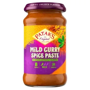 Patak’s Mild Curry Spice Paste – 283g Patak's Mild Curry Spice Paste - 283g