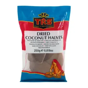 TRS Dried Coconut Halves – Kopparai 250g TRS Dried Coconut Halves - Kopparai 250g