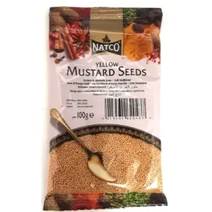 NATCO Yellow Mustard Seeds – 100g NATCO Yellow Mustard Seeds - 100g