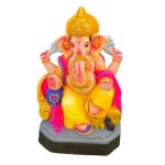 MH Ganapathy Elegant Shiva – Clay – 10 Inch – Right Trunk MH Ganapathy Colour Simhasan Red (V2)- Clay - 14 Inch - Right Trunk