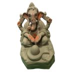 MH Ganapathy Elegant Shiva - Clay - 10 Inch - Right Trunk