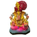 MH Ganapathy Elegant Shiva – Clay – 10 Inch – Right Trunk MH Ganapathy Elegant Crown Colour - Clay - 10 Inch - Right Trunk