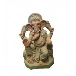 MH Ganapathy Elegant Crown Colour – Clay – 10 Inch – Right Trunk MH Ganapathy Elegant Crown- Clay - 14 Inch - Right Trunk