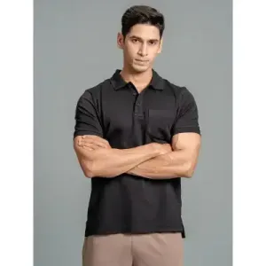 Cotton Rich Pique Polo Jet Black Cotton Rich Pique Polo Jet Black