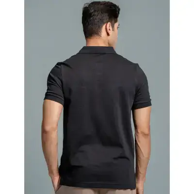 Ramraj – Cotton Rich Pique Polo Jet Black Ramraj – Cotton Rich Pique Polo Jet Black