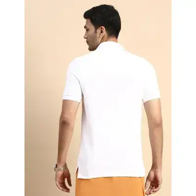 Ramraj – Cotton Rich Pique Polo White Ramraj – Cotton Rich Pique Polo White