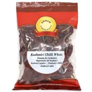 ANNAM KASHMIRI CHILLI WHOLE STEM – 500g ANNAM KASHMIRI CHILLI WHOLE STEM - 500g