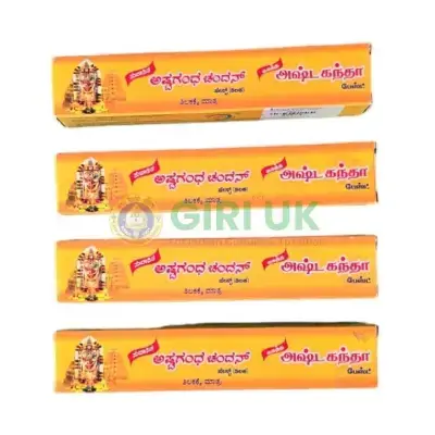 Ashtagandha Chandan Paste Tube (Manikanta) – 40g-(Pack of 4) Ashtagandha Chandan Paste Tube (Manikanta) – 40g-(Pack of 4)
