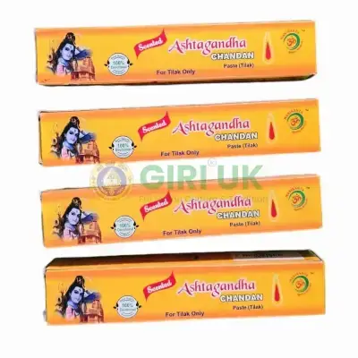 Ashtagandha Chandan Paste Tube (Manikanta) – 40g-(Pack of 4) Ashtagandha Chandan Paste Tube (Manikanta) – 40g-(Pack of 4)