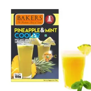 BAKERS PINEAPPLE AND MINT COOLER 100 gms BAKERS PINEAPPLE AND MINT COOLER 100 gms