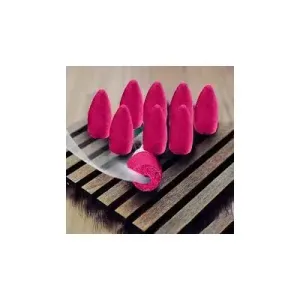 Backflow Rose Incense (Dhoop)-(Pack of 4)