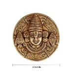 Balaji Face Wall Hanging – Brass – AF – 2.75 Inch dia – 145 Gms_2