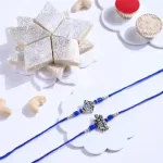Bandhan of Love – Kesar Peda Rakhi Set Bandhan of Love – Kesar Peda Rakhi Set